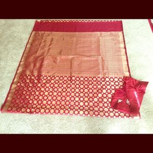 Saree sari silk Indian Pakistani wedding woman clothes lehenga shalwar choli